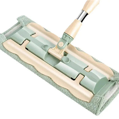 Rynx | Flat Mop with Stainless Steel Handle – Effortless Floor Cleaning without Bending