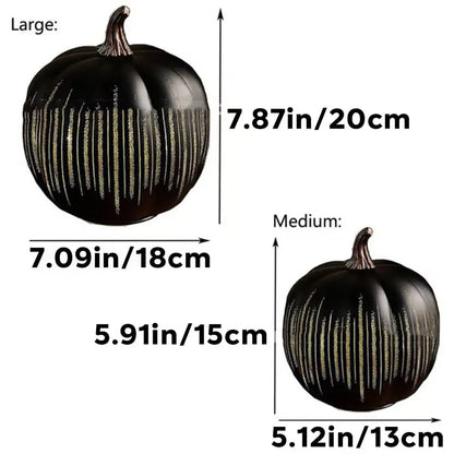Rynx | Illuminated Pumpkins with Star Light – Decorative Autumn Accent with Timer