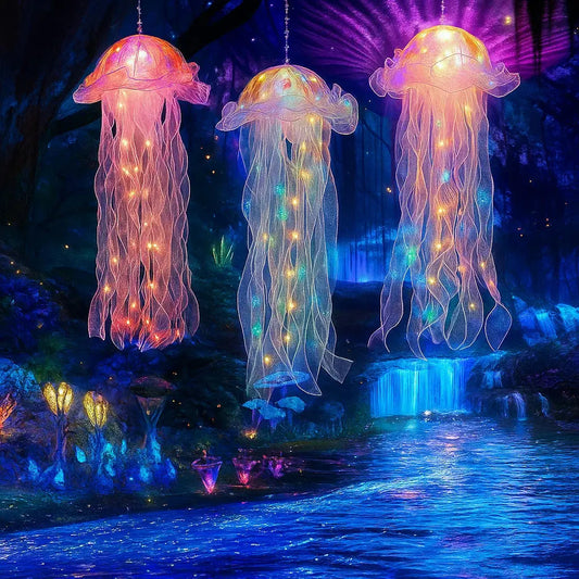 Rynx | Glowing Jellyfish Decorative Light for Atmospheric Ambiance