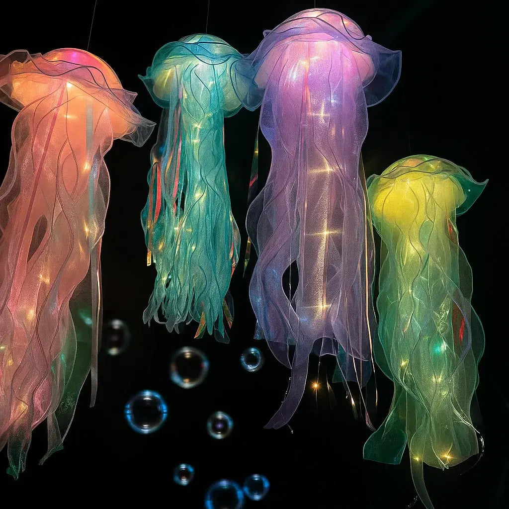 Rynx | Glowing Jellyfish Decorative Light for Atmospheric Ambiance