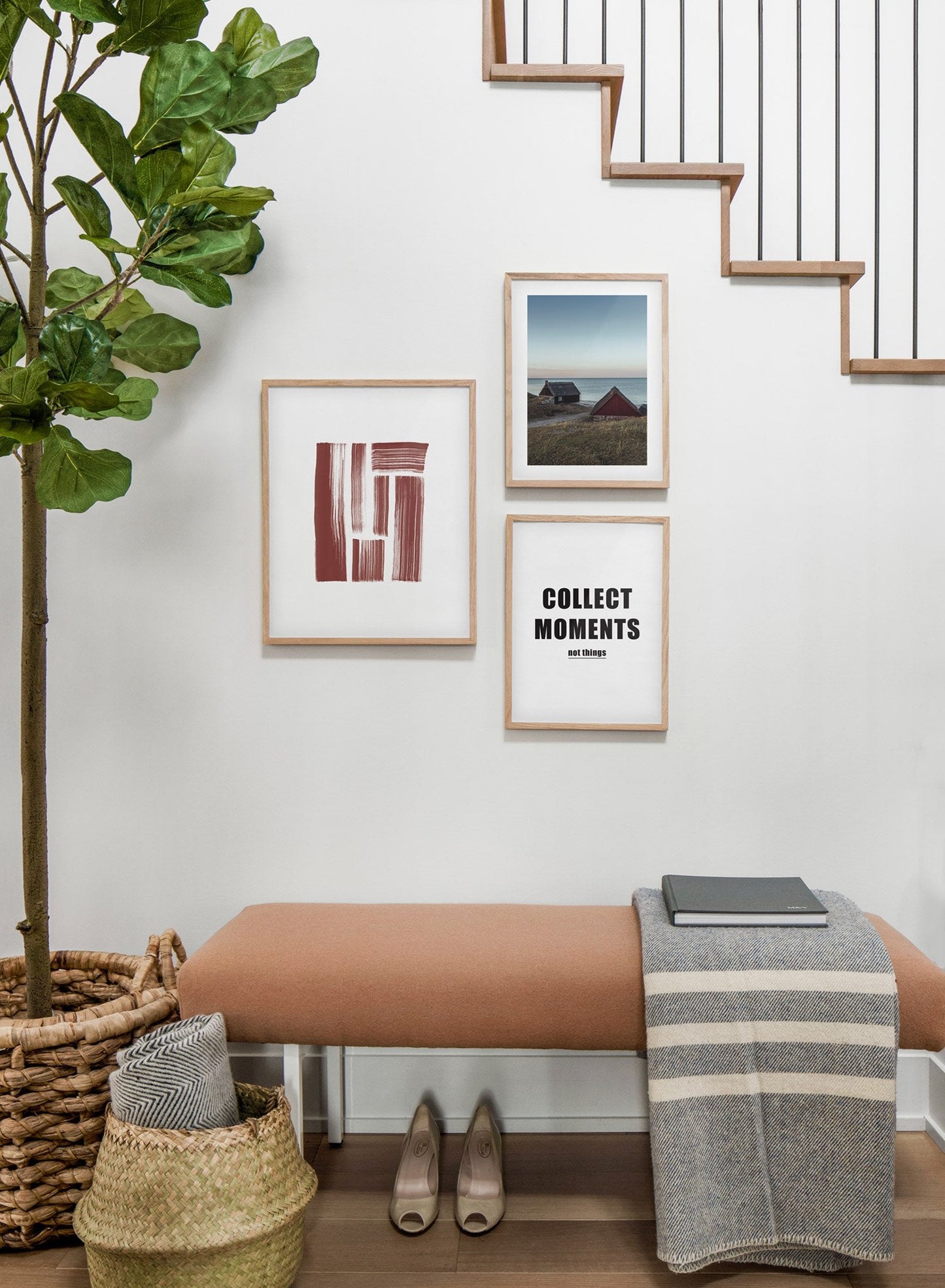 Rynx | Fat Stripes in Rust, Poster