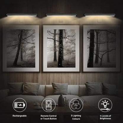 RYNX | Wireless Rechargeable Picture Light With Remote Control [Last Day Discount]