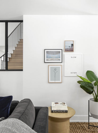 Rynx | Slow _ Down in White, Poster