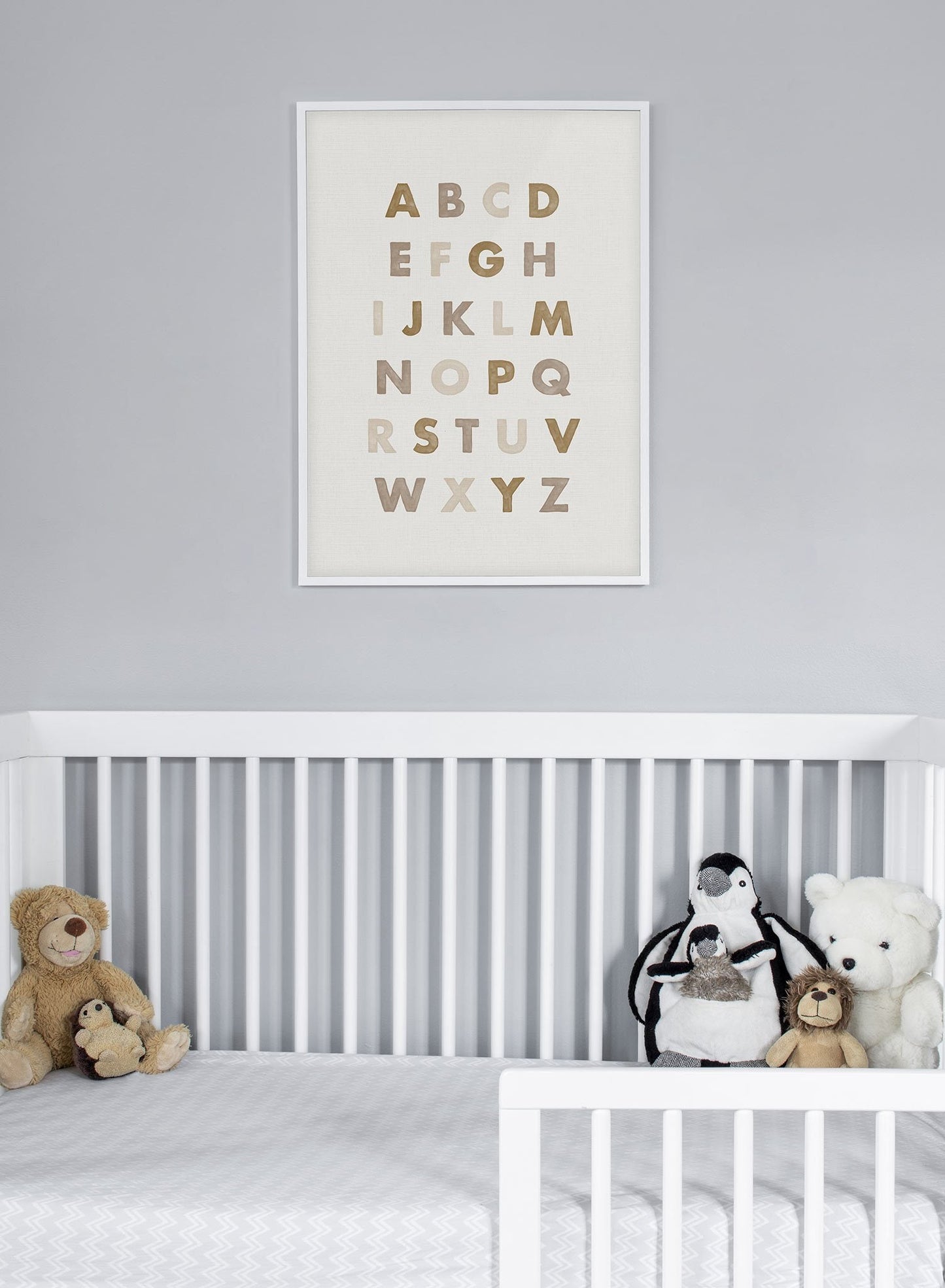 Rynx | Alphabet in Beige, Poster