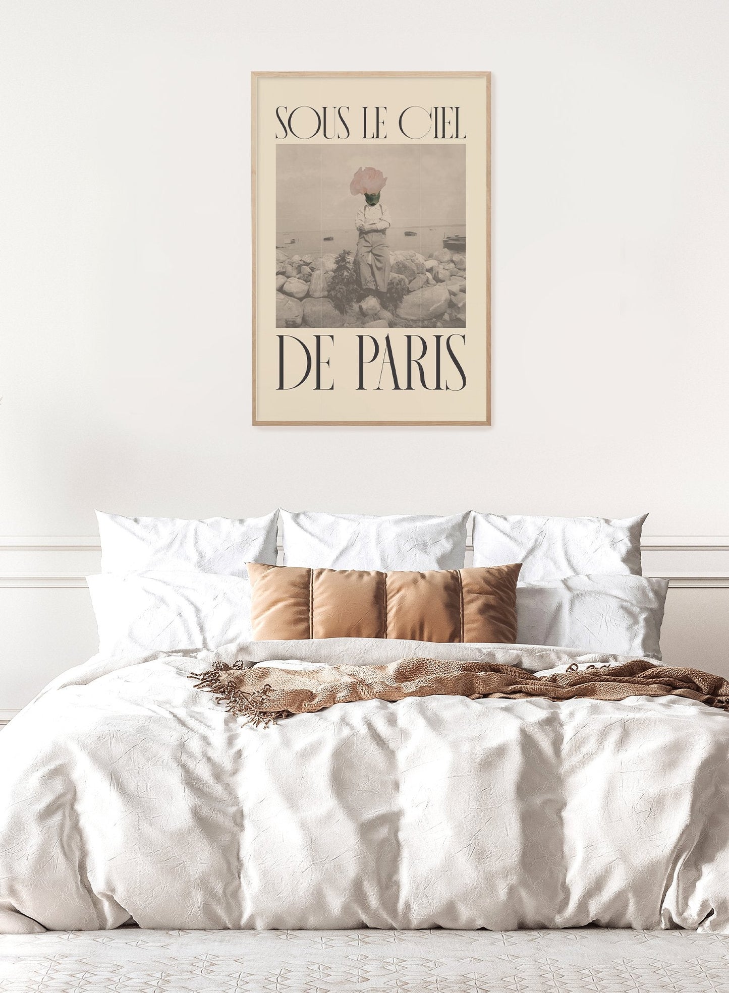 Rynx | Under the Parisian Sky in Beige, Poster