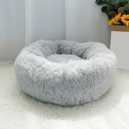 Rynx | PawNest Calming Donut Cat Bed | Round Plush Nest | Stress-Reducing & Cozy | Perfect for Cats & Small Dogs