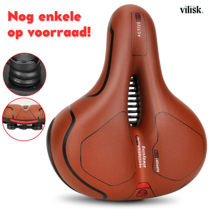 RYNX | Comfortable Bicycle Seat Against Back And Tailbone Pain Braun