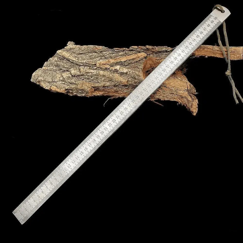 Rynx | Ruler made of hardened steel – used as an emergency tool