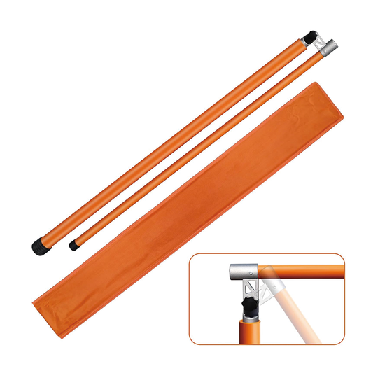 Rynx | Load Height Measuring Stick, 15' Sturdy Fiberglass Truck Height Stick,Height Measuring Stick for Trucks with Adjustable Pole for Trucks, Car Haulers