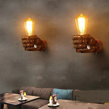 Rynx | IndustrialGlow - Wall Lamp in Industrial Style of Metal – Vintage LED Lamp