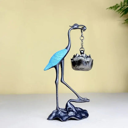Rynx | Lotus-Crane Decor & Aroma Diffuser – For relaxed senses & warm atmosphere