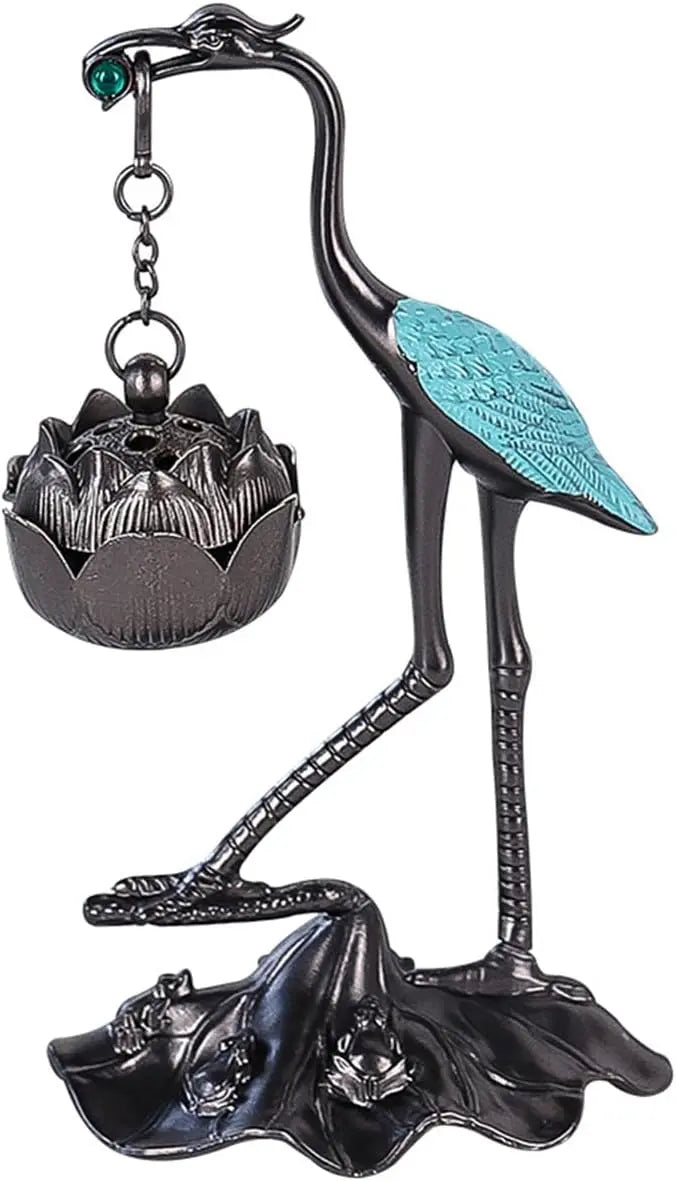 Rynx | Lotus-Crane Decor & Aroma Diffuser – For relaxed senses & warm atmosphere