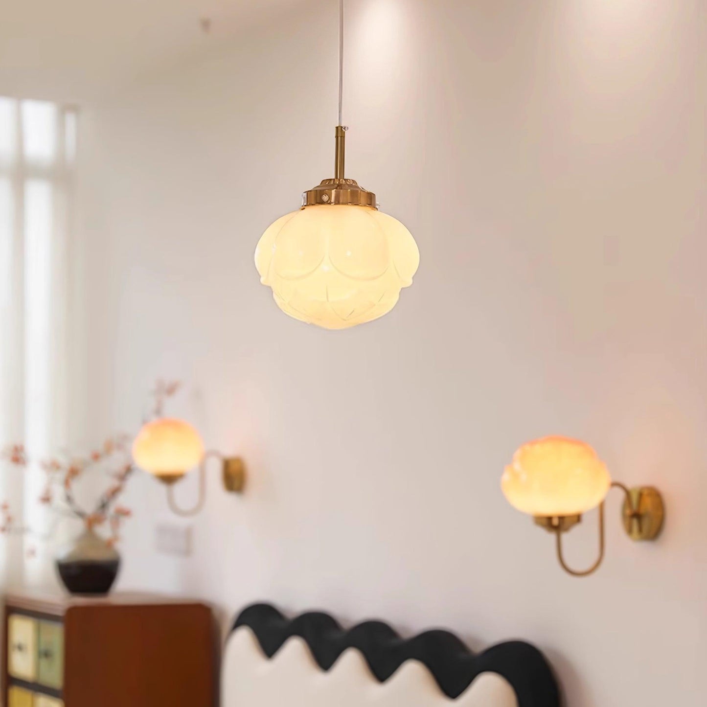 Rynx | Lotus Flower Pendant Lamp 5.9″- 9.8″