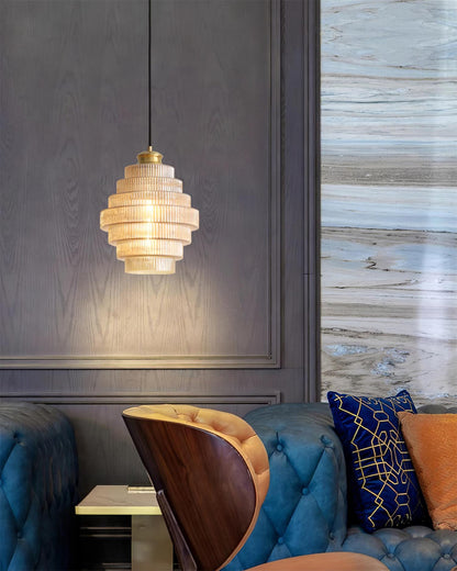 Rynx | Luella Glass Plug In Pendant Lamp