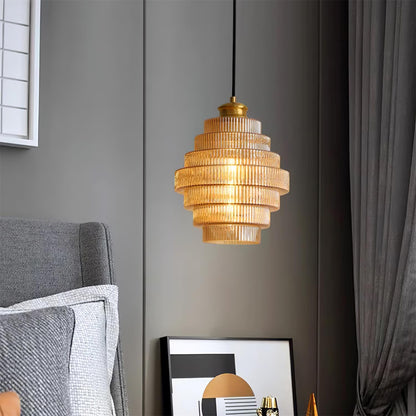 Rynx | Luella Glass Plug In Pendant Lamp