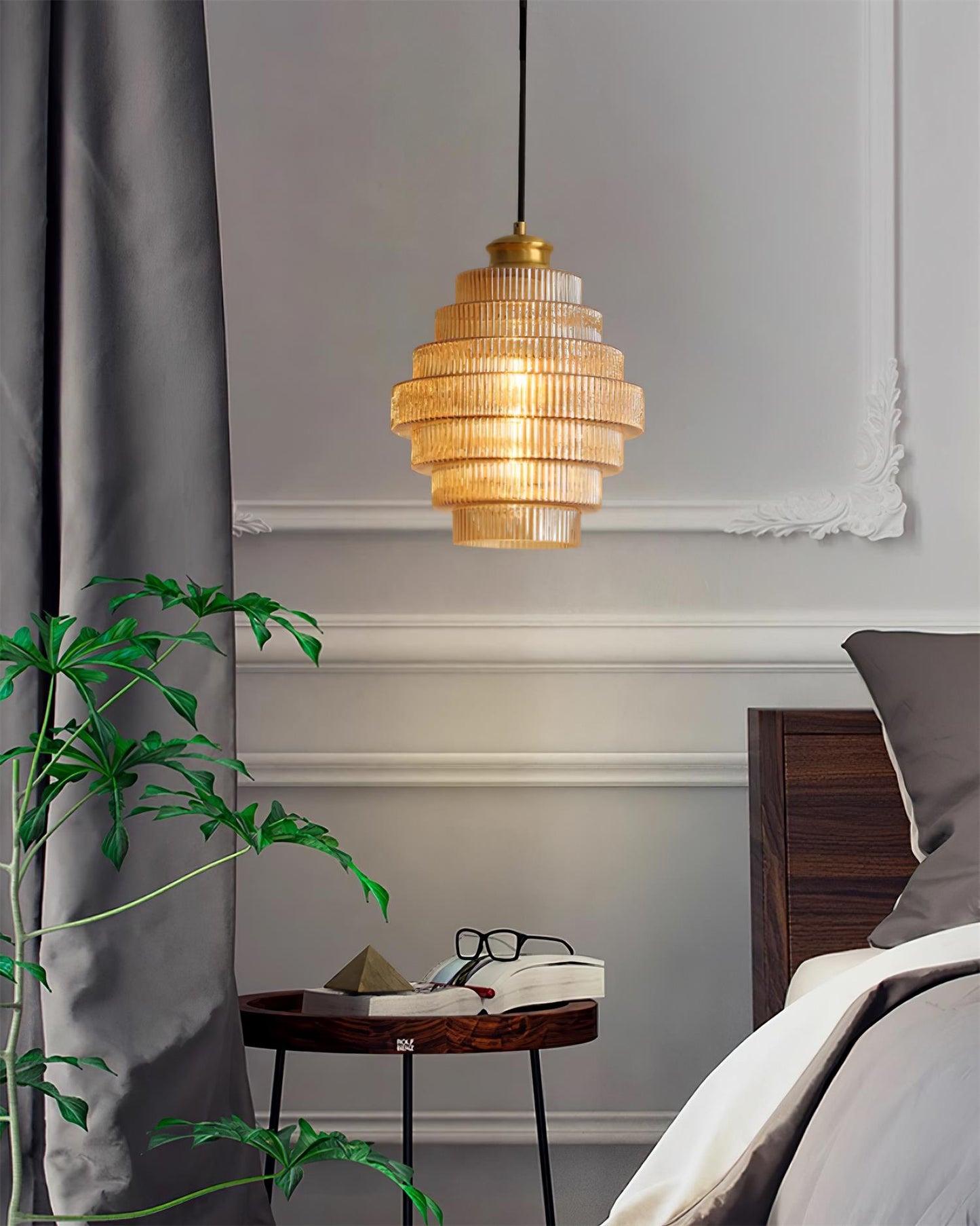 Rynx | Luella Glass Plug In Pendant Lamp