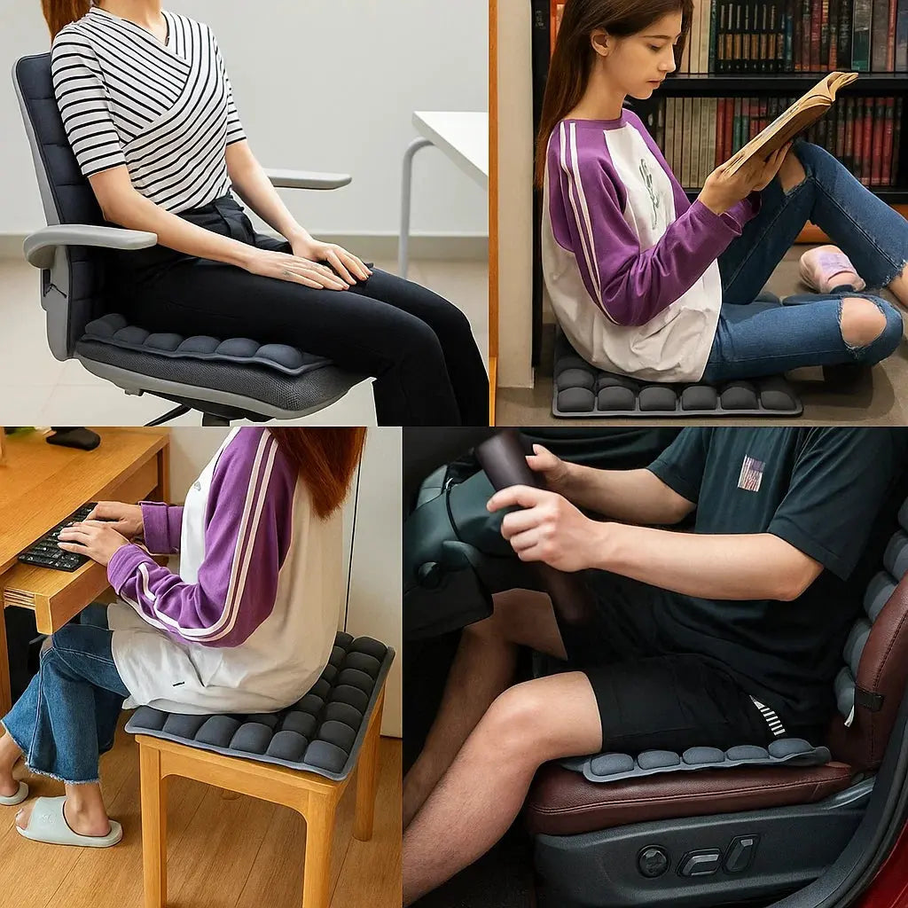 Rynx | Air seat cushion with cells – Comfortable sitting anywhere
