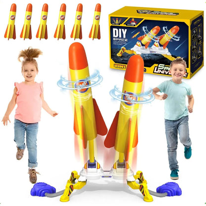 Rynx | Air-operated double rocket launcher for children