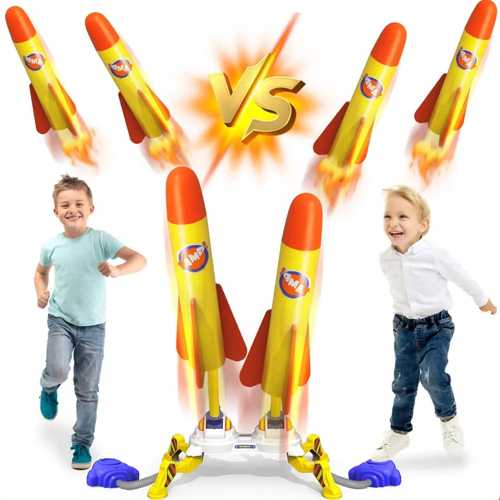 Rynx | Air-operated double rocket launcher for children