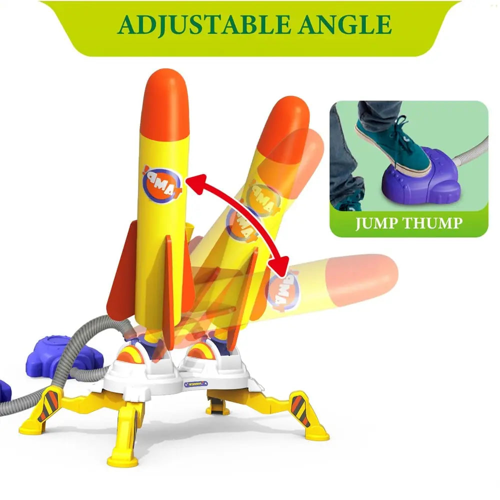 Rynx | Air-operated double rocket launcher for children