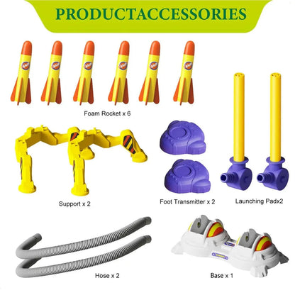 Rynx | Air-operated double rocket launcher for children