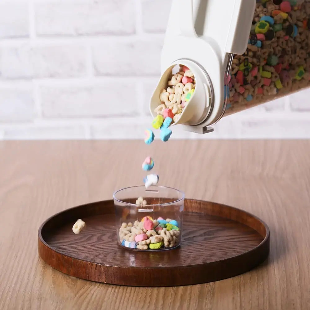 Rynx | Airtight storage container with measuring cup – fresh & tidy