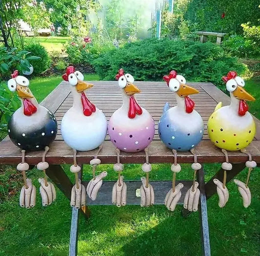 Rynx | Funny Chicken Garden Decoration