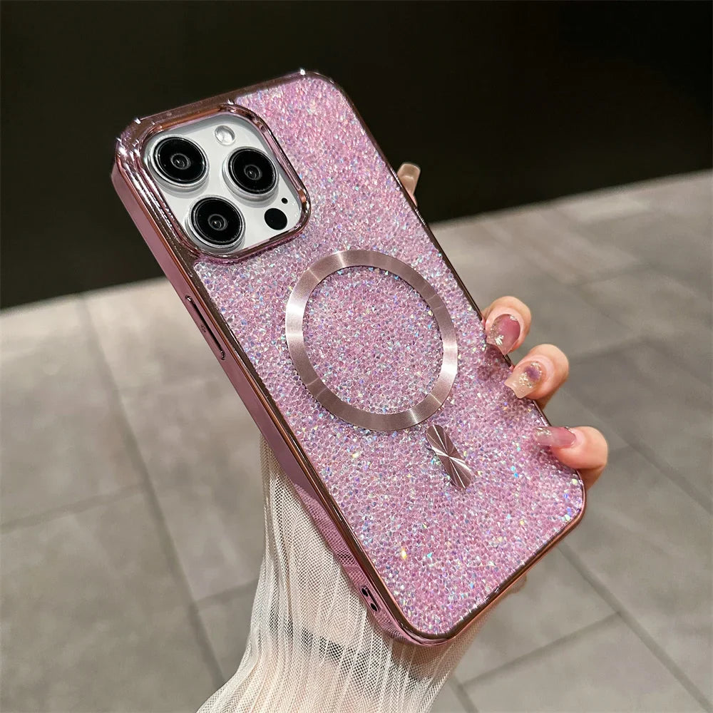 RYNX | Bling Glitter Magnetic Case For Iphone
