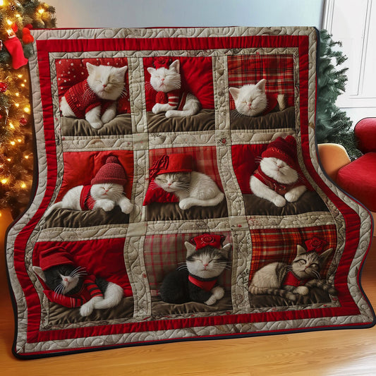 Rynx | White Kitty Quilt