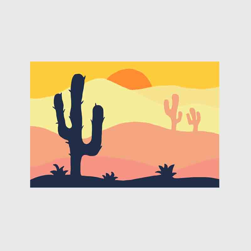 Rynx | Desert and Cactus Doormat