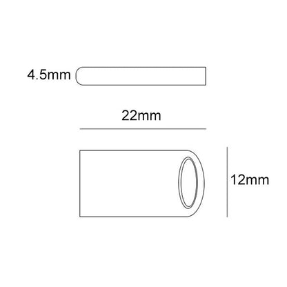 Rynx | Zsuit 128GB USB 2.0 Mini Metal Ring Shaped USB Flash Drive