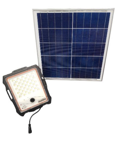 Rynx | Smart Solar LED Floodlight with Wireless Camera + Solar Panel + Optical Lens