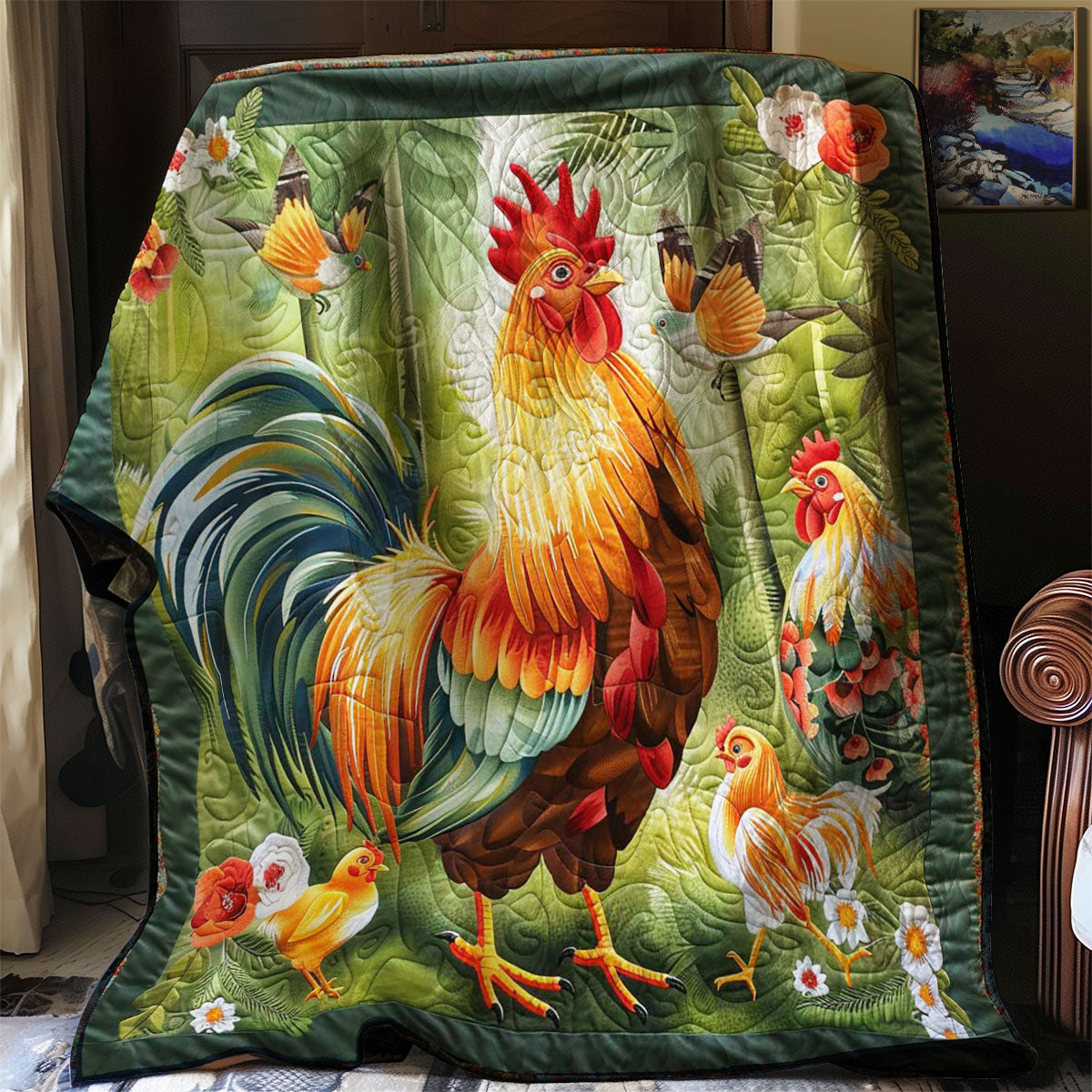 Rynx | Roosters Family Farm Quilt