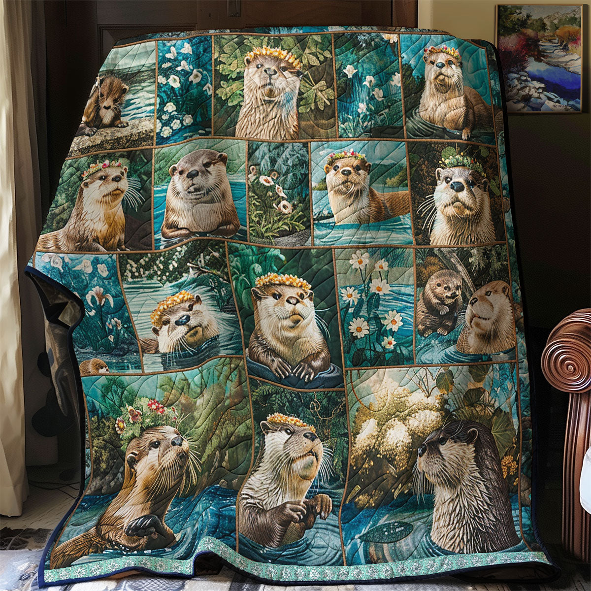 Rynx | Cute Otter Blanket