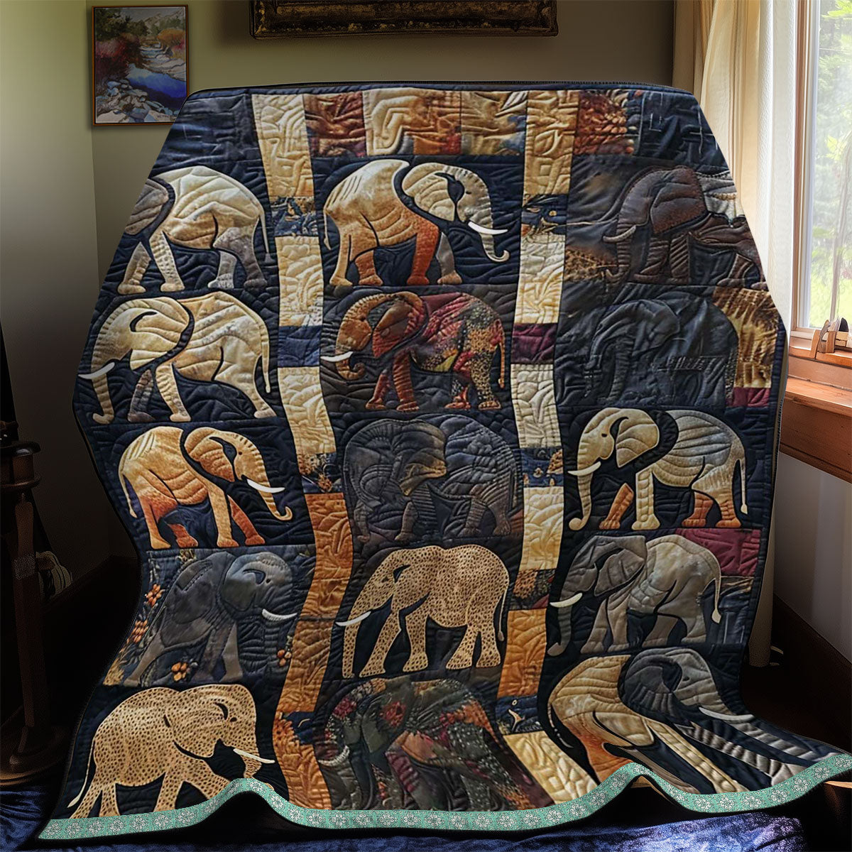 Rynx | Earthy Elephant Blanket