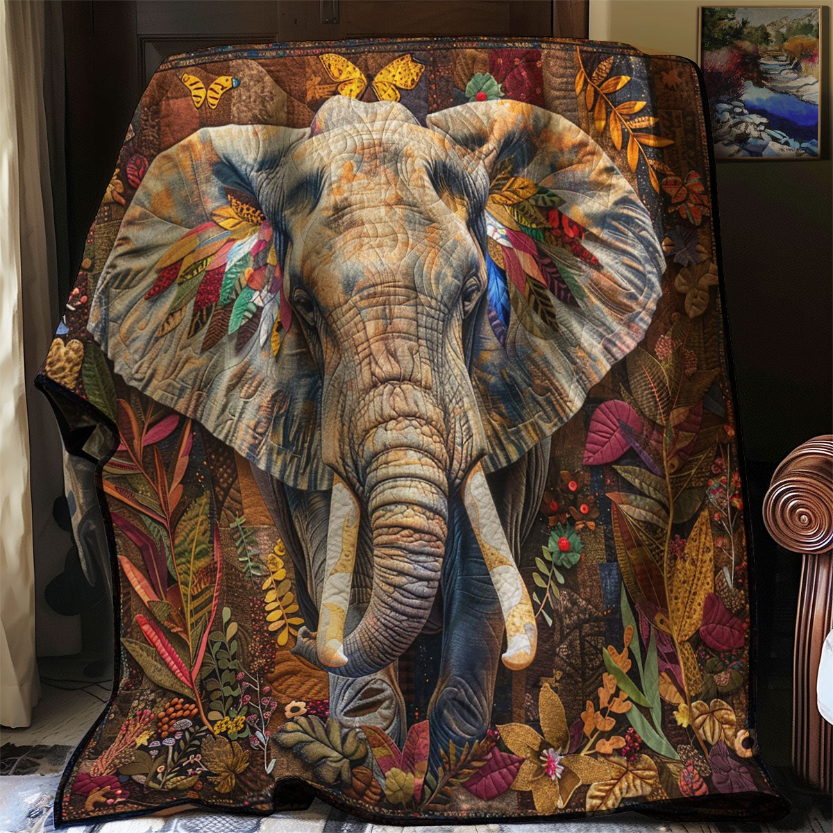 Rynx | Elephant Feathers Blanket