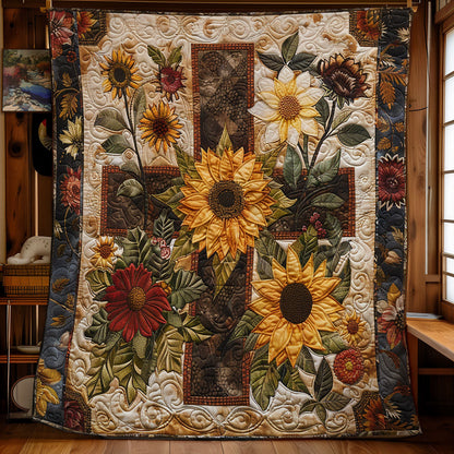 Rynx | Floral Cross Quilt
