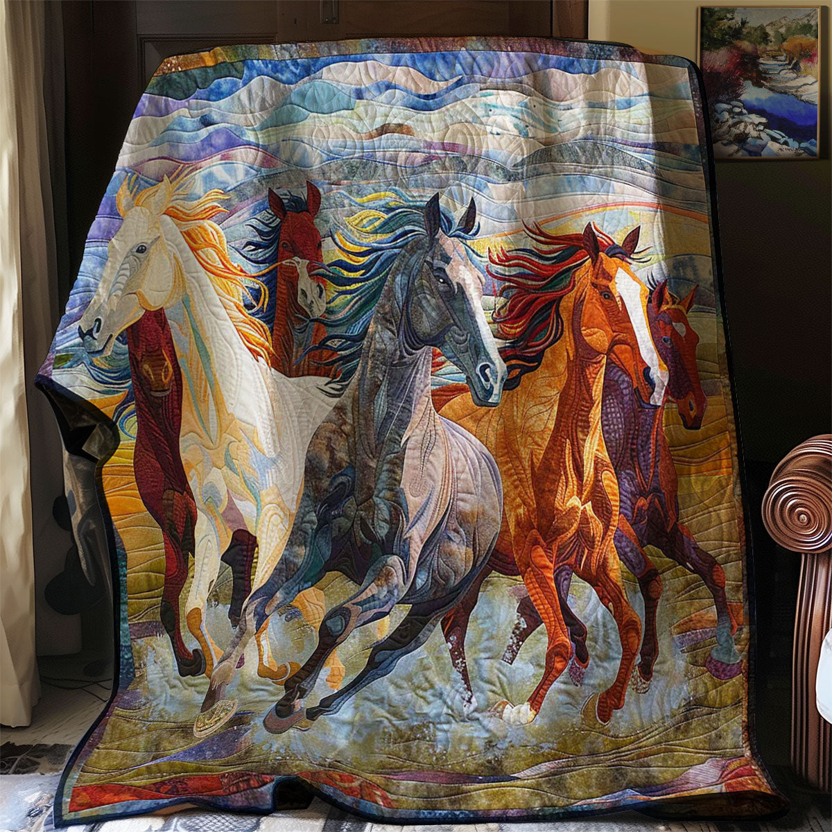 Rynx | Horse Herd Refuge Quilt