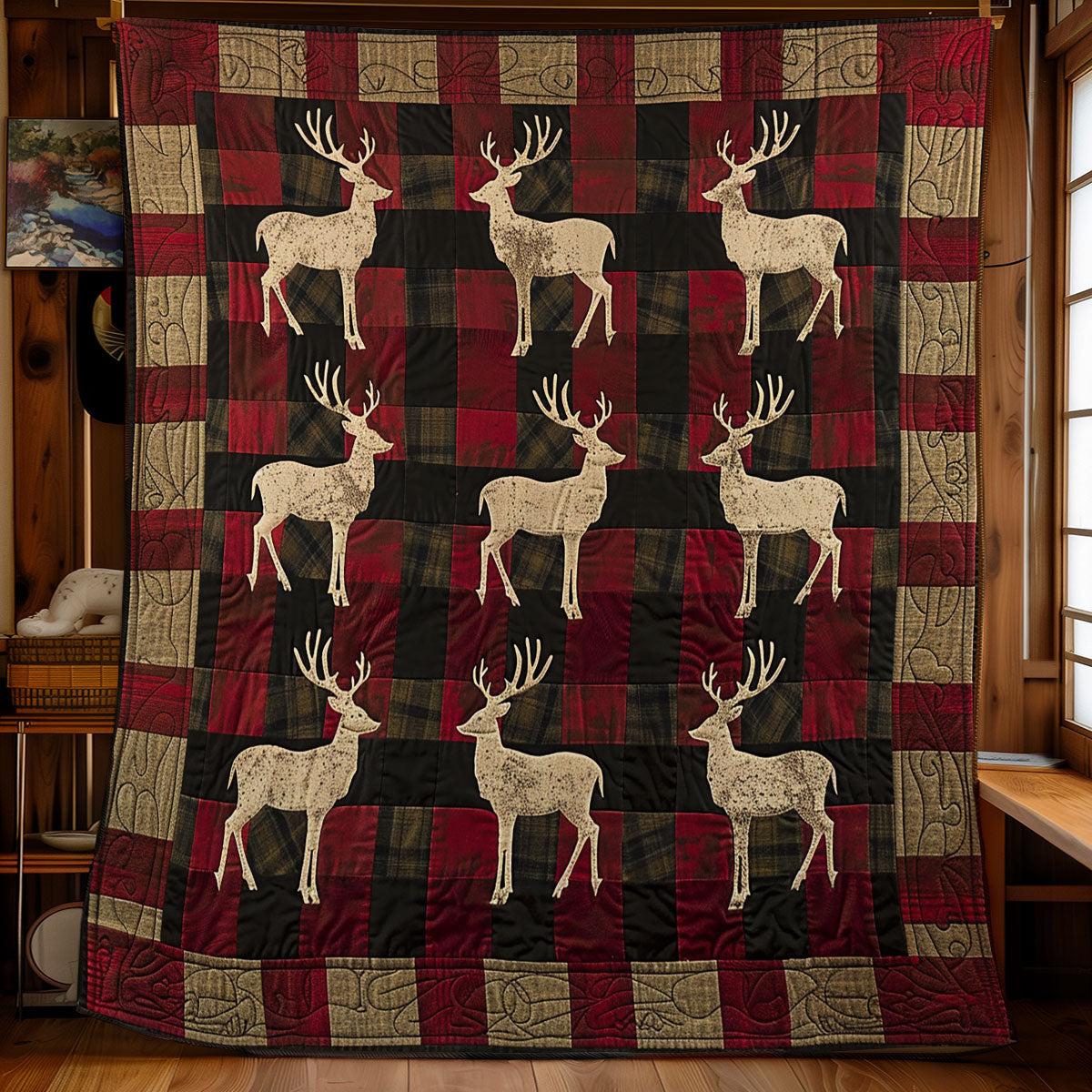 Rynx | Mountain Deer Quilt