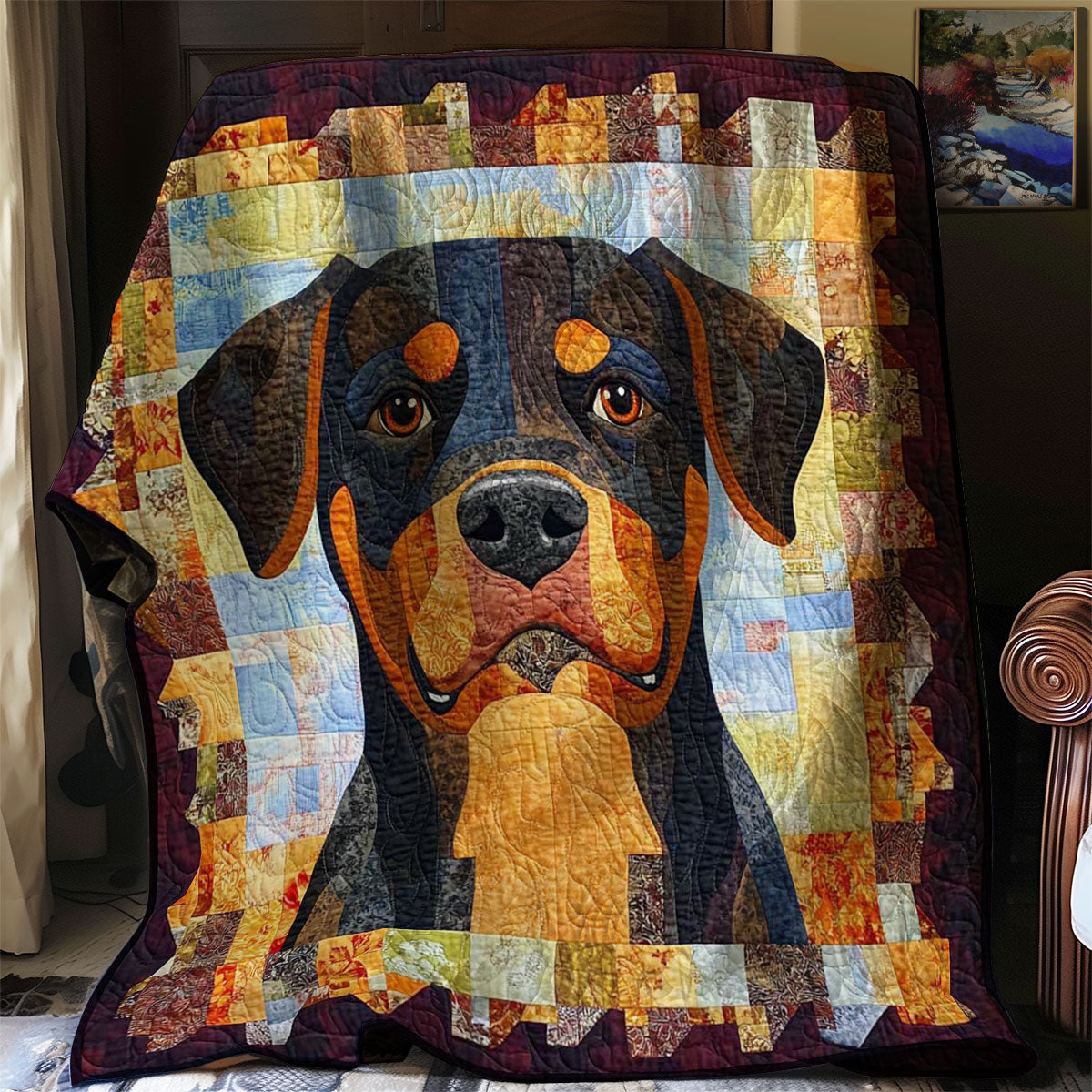 Rynx | Rottweiler Cozy Bedspread