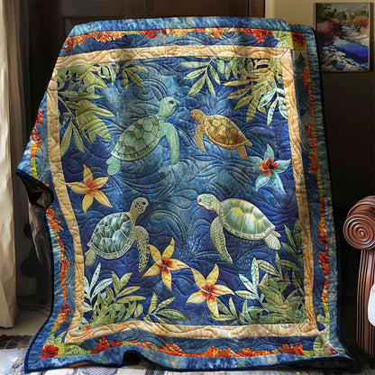 Rynx | Underwater Turtle Harbor Blanket