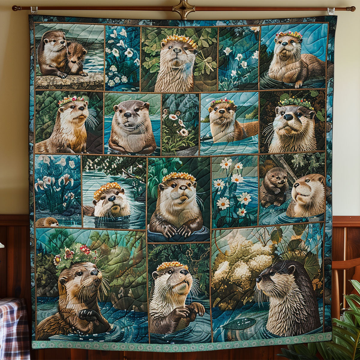 Rynx | Cute Otter Blanket