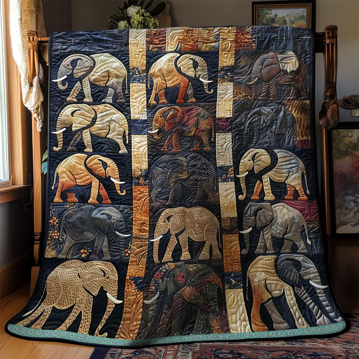 Rynx | Earthy Elephant Blanket