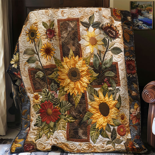 Rynx | Floral Cross Quilt