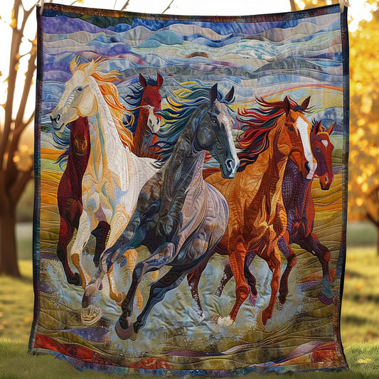 Rynx | Horse Herd Refuge Quilt