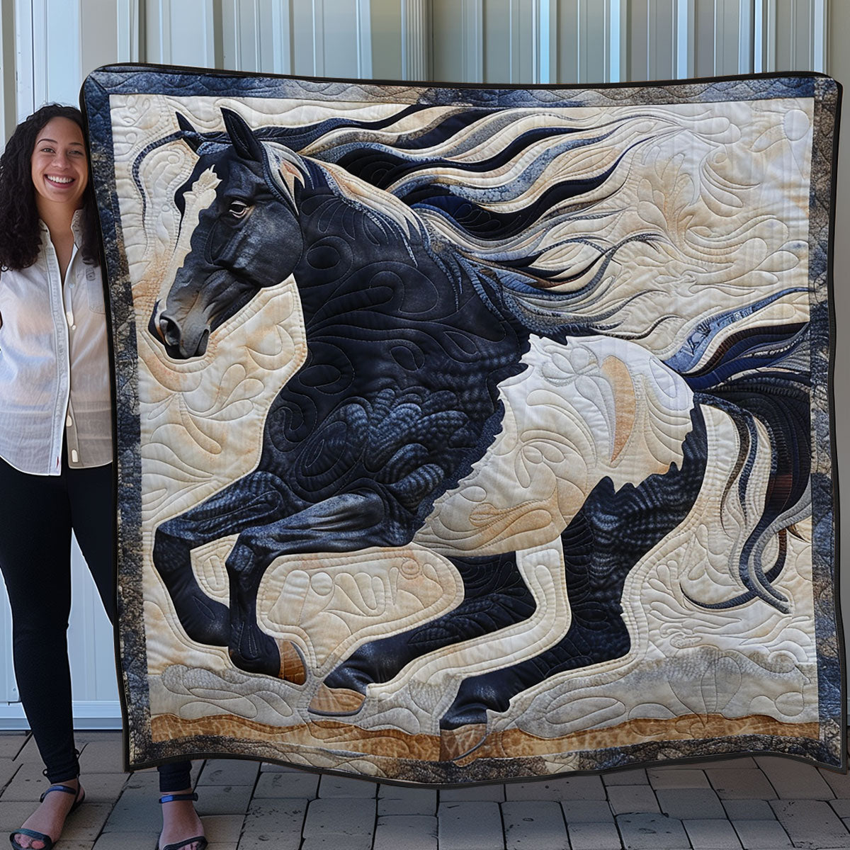 Rynx | Dynamic Horse Quilt