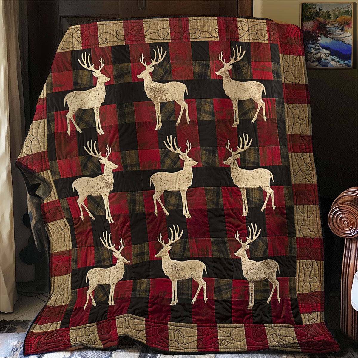 Rynx | Mountain Deer Quilt