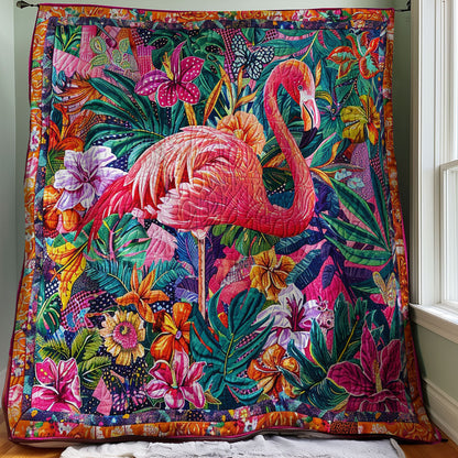 Rynx | Tropical Flamingo Quilt