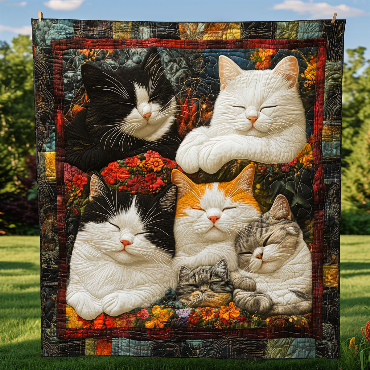 Rynx | Baby Sleepy Cats Blanket