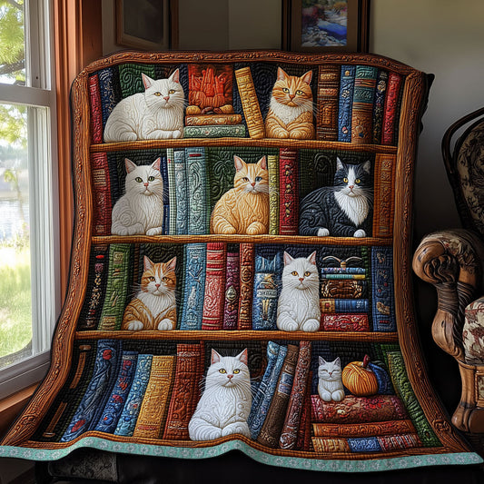 Rynx | Cat and Book Quilt